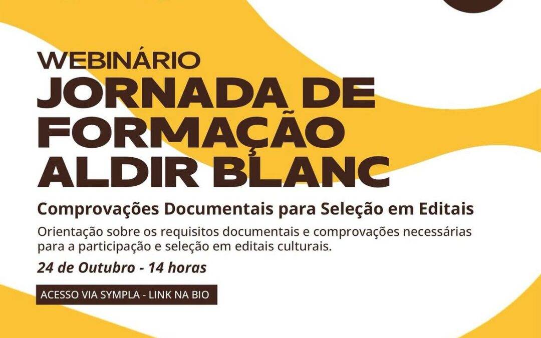 Comitê de Cultura na Bahia capacita sobre construção de orçamentos e comprovações documentais para PNAB Bahia 2024