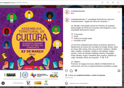 Assembleia Territorial do Sudoeste – Vitória da Conquista