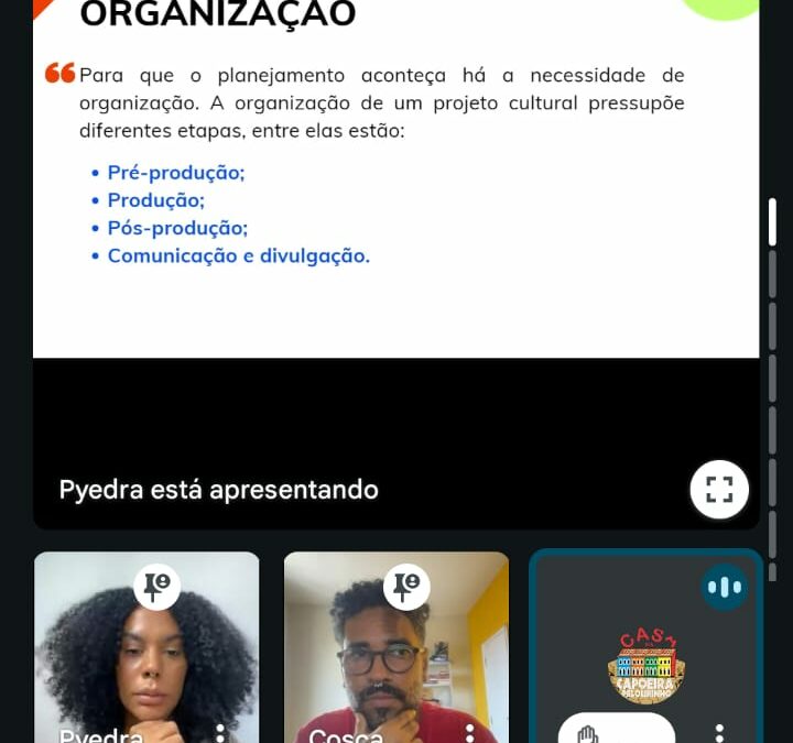 Webinário Jornada de Formação Aldir Blanc