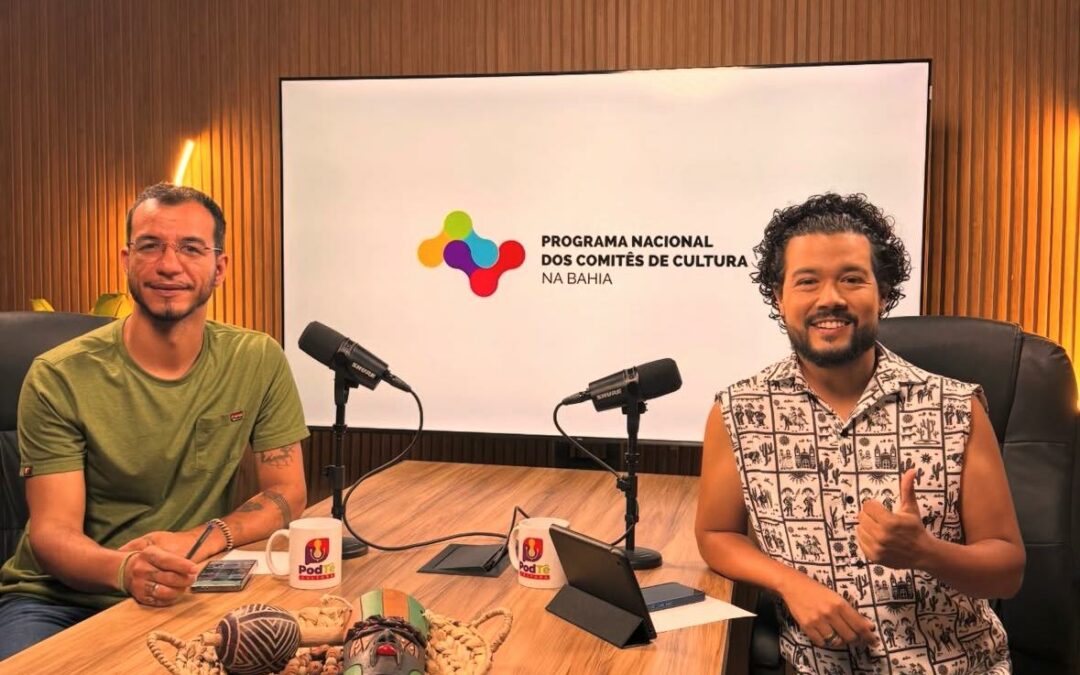PodTêCultura debate participação social e políticas culturais no episódio com Shaolin Barreto