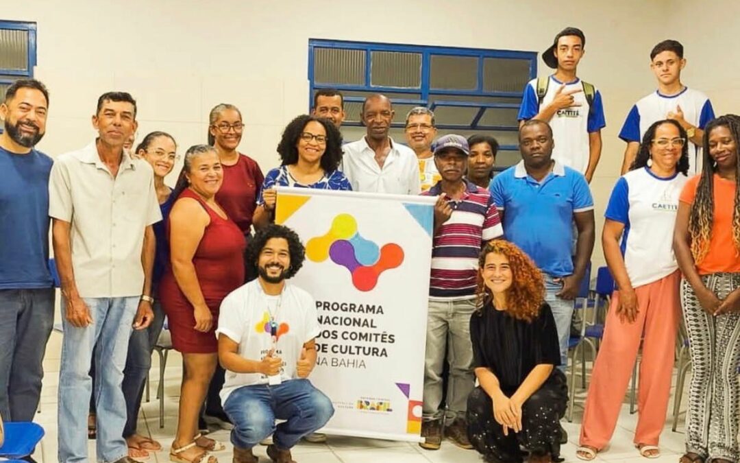 Circuito Cultural em Caetité promove diálogo sobre cultura popular e acesso às políticas culturais