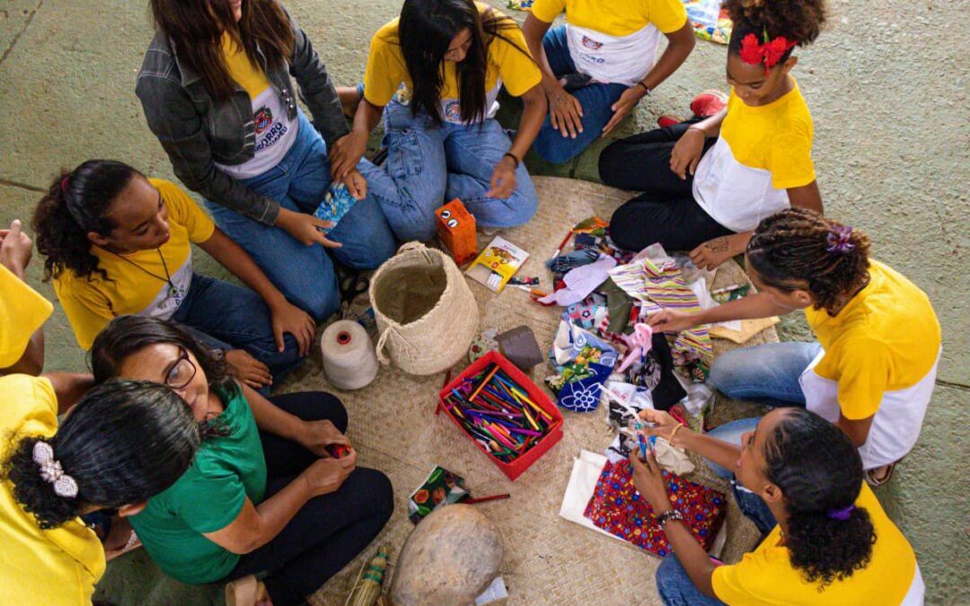 Formação – Caravana Territorial de Cultura em comunidade quilombola em Morro do Chapéu